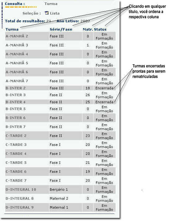 listagemdeturmaspararematricular